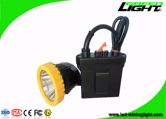 1000mA 3.7W που εξάγει τα σκληρά ABS φω'των 50000Lux καπέλων σχοινόδετα