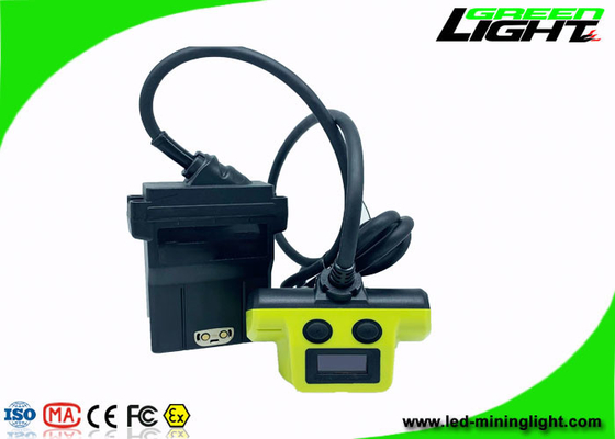 OLED 13,6Ah Επαναφορτιζόμενη λάμπα εξόρυξης LED 25000 Lux Φως καπάκι ανθρακωρυχείου 18 ώρες Μεγάλη διάρκεια εργασίας