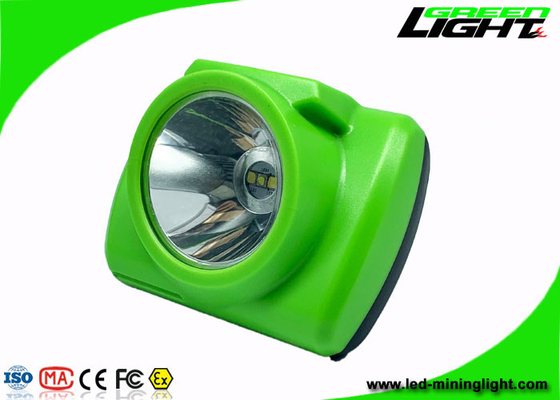 Φορητός προβολέας 13000 Lux Cree Led Miner με ρυθμιζόμενο κλιπ από ανοξείδωτο χάλυβα OLED SOS 232lum