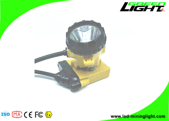 25000Lux Led Miner Cap Lights 10,4Ah SAMSUNG Battery Proof Explosion for Underground Mining