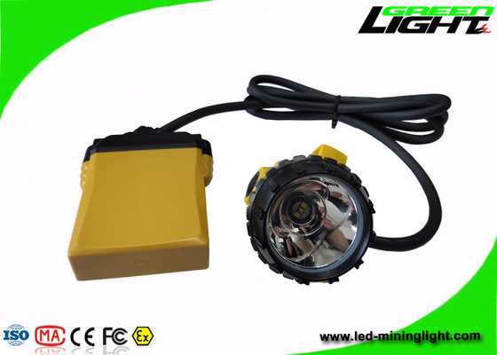 25000Lux 10,4Ah Επαναφορτιζόμενη λάμπα εξόρυξης LED 800mA Αδιάβροχη IP68 ABS Προβολέας Miner PC Corded