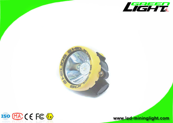 IP67 Αδιάβροχο Rechargeable Miners Headlamp ABS PC 5000Lux Cordless Cap Lamp for Underground