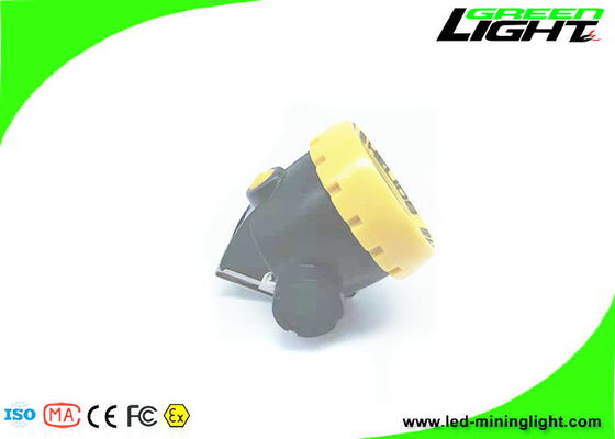 IP67 Αδιάβροχο Rechargeable Miners Headlamp ABS PC 5000Lux Cordless Cap Lamp for Underground
