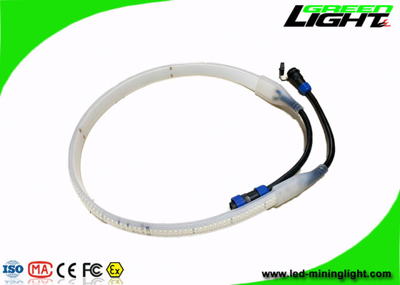 3100 Lumen IP68 Αδιάβροχο σιλικόνης Led Strip Light 35W/M Epistar 6200K For Underground Tunnel