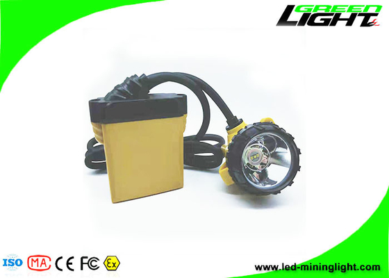 25000Lux 10,4Ah Corded Mining Cap Cap Lamp Underground Mining Headlamps Κύπελλο φωτισμού αλουμινίου