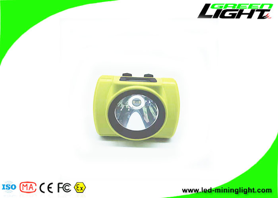 OLED Screen 18000 Lux LED Mining Cap Lights Αντιεκρηκτικό 6,8Ah Cordless Rechargeable Miners Headlight