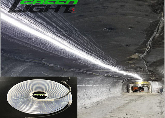 Πολύχρωμα λωρίδα LED υψηλής φωτεινότητας αδιάβροχα 36 Volt SMD5050 Cool White For Mining Tunnel Outdoor