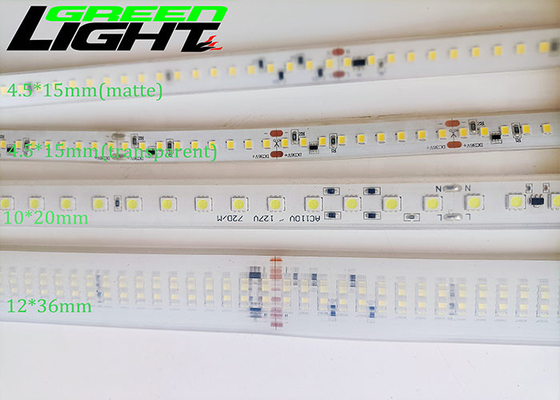 1100 Lumen/M Ευέλικτα Φωτιστικά λωρίδας LED 24V Underground Silicone 5050 RGB Φώτα λωρίδας LED που αλλάζουν χρώμα για εξωτερικούς χώρους
