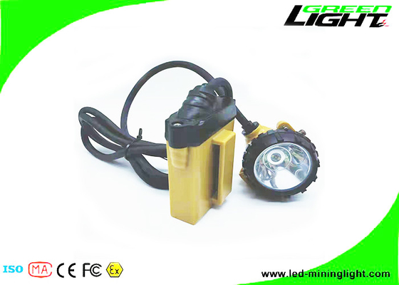 25000lux Super Bright Επαναφορτιζόμενη λάμπα LED Miners 10,4Ah Μπαταρία SAMSUNG IP68 3W Αδιάβροχος προβολέας