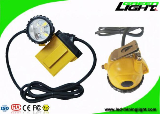 25000lux Super Bright Επαναφορτιζόμενη λάμπα LED Miners 10,4Ah Μπαταρία SAMSUNG IP68 3W Αδιάβροχος προβολέας