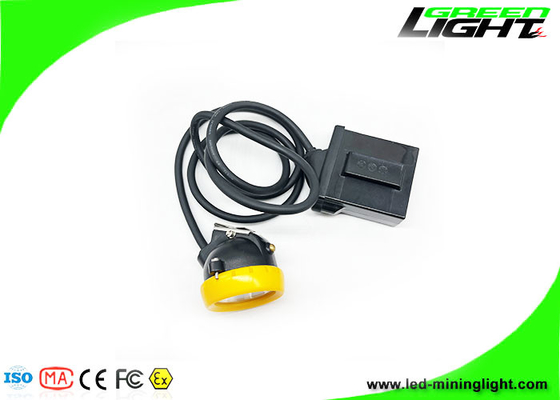 Anti Explosive 12000lux Led Miner Cap Lamp Λαμπτήρας σιλικόνης Κουμπί σιλικόνης Ενσύρματο καπάκι Λογότυπο Έγχρωμο Προσαρμοσμένο Χρόνος Εργασίας 18 ωρών