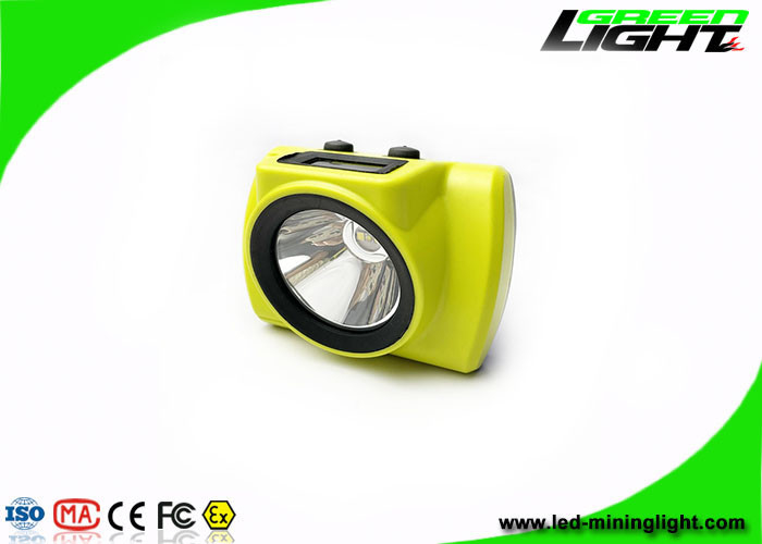 OLED Screen 18000 Lux LED Mining Cap Lights Αντιεκρηκτικό 6,8Ah Cordless Rechargeable Miners Headlight