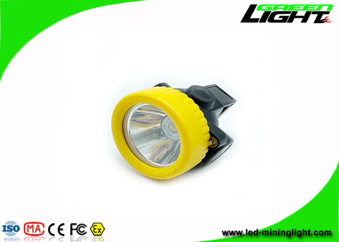 IP67 Αδιάβροχο Rechargeable Miners Headlamp ABS PC 5000Lux Cordless Cap Lamp for Underground