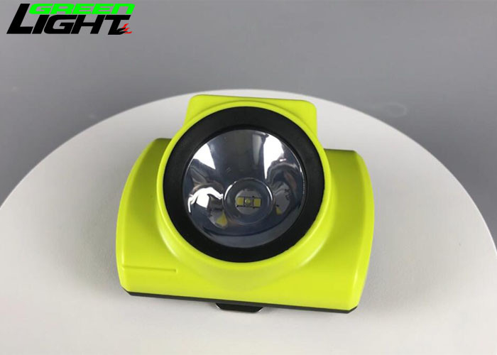 Φορητό LED Miner'S Cap Lamp 18000lux Οθόνη OLED 6800mA Μπαταρία λιθίου