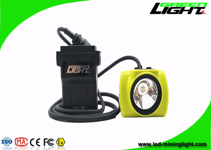 OLED 13,6Ah Επαναφορτιζόμενη λάμπα εξόρυξης LED 25000 Lux Φως καπάκι ανθρακωρυχείου 18 ώρες Μεγάλη διάρκεια εργασίας