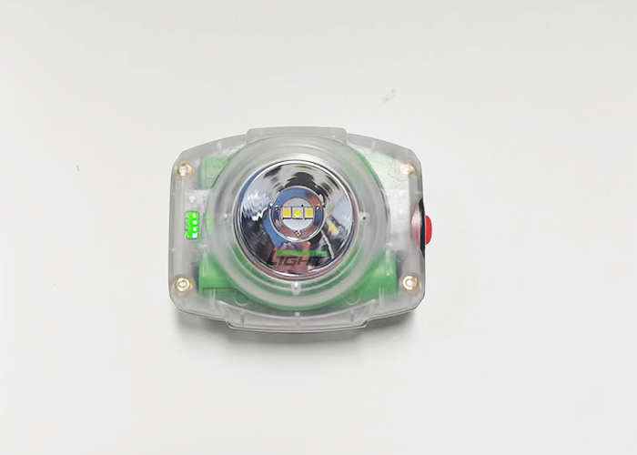 Ενίσχυρο φως μικρού ορυκτού 3.5Ah 13000lux Helmet Light Underground Miner Cap Lamp 149g