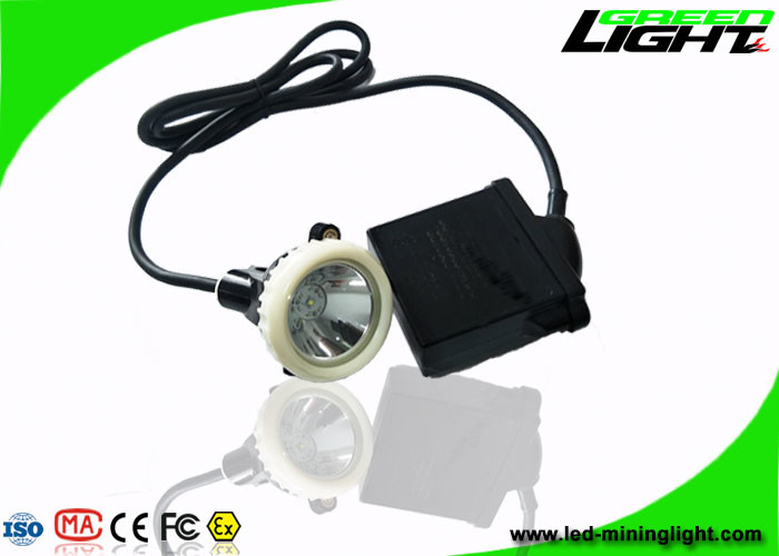 10000Lux ελαφρύ IP67 των οδηγήσεων λι σώματος 6.6Ah Rechageable λαμπτήρων PC μεταλλείας - ιονική μπαταρία