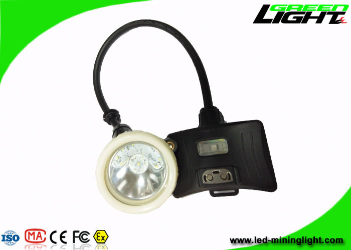 10000 lux IP68 Corded Mining Cap Light Light 5,2Ah 16 ώρες Χρόνος εργασίας Miner Headlamp Μαγνητική φόρτιση USB για εξόρυξη
