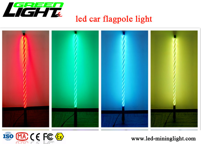Μακρινός ελεγκτής 1.8m προειδοποίηση ελαφρύ RGB ζωηρόχρωμο IP67 αδιάβροχος εύκαμπτος Πολωνός των οδηγήσεων