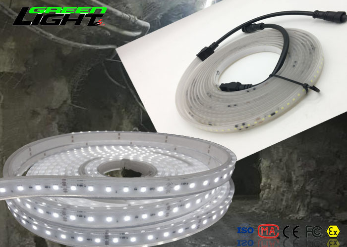 Εύκαμπτα 5050 Rgb χρησιμοποιημένα μπαταρία οδηγημένα φω'τα λουρίδων υπαίθρια με το πολυ χρώμα