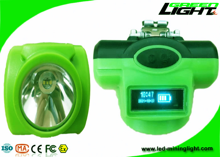 Οθόνη OLED Cordless Miner Cap Light Light Magnetic USB 232 lum 13000 Lux αδιάβροχο Wireless Cree Led Helmet Light Light