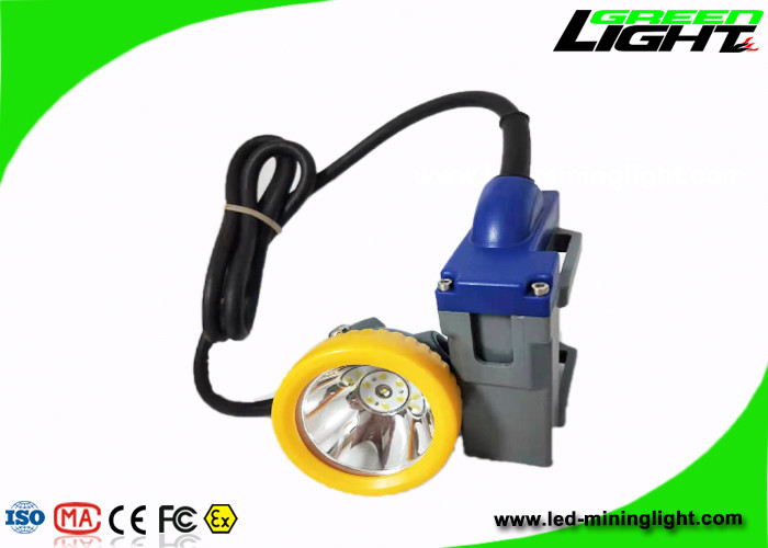 LED Cree Miners Helmet Light 15000Lux 6,6Ah Επαναφορτιζόμενη 216lum λάμπα Miner Cap για Υπόγειο
