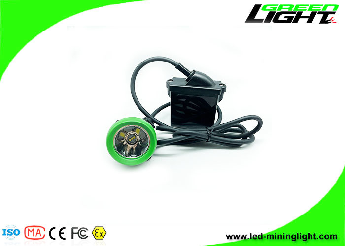 Anti Explosive 12000lux Led Miner Cap Lamp Λαμπτήρας σιλικόνης Κουμπί σιλικόνης Ενσύρματο καπάκι Λογότυπο Έγχρωμο Προσαρμοσμένο Χρόνος Εργασίας 18 ωρών