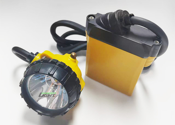 Φωτιστικό κεφαλής High Beam 10400mah 348lum Επαναφορτιζόμενο Led για εξόρυξη, Λυχνία κεφαλής ανθρακωρύχου 25000lux